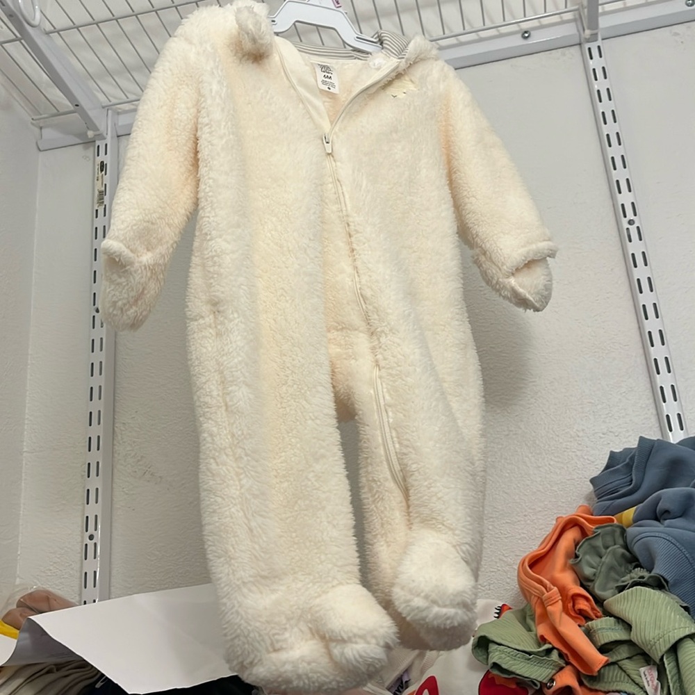 Worn once sheep jumpsuit